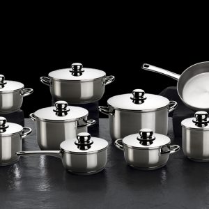 Conjunto 9 peças Element Aferinox